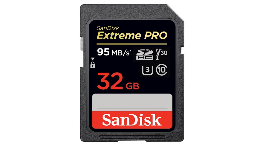 SanDisk SDXC 32GB Extreme Pro 95MB/s