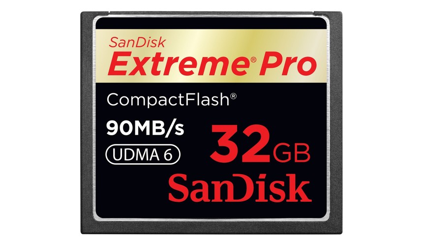 SanDisk CF 32GB Extreme Pro 90MB/s