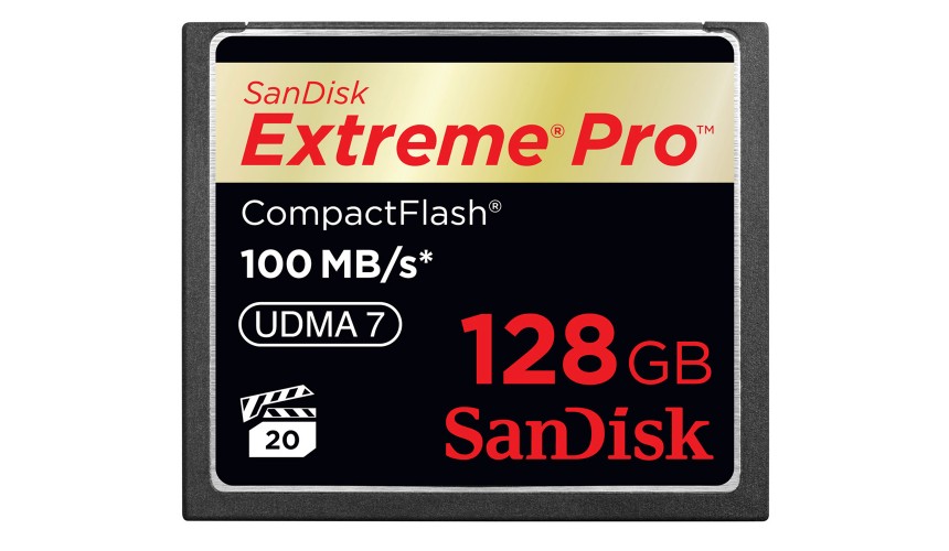 SanDisk CF 128GB Extreme Pro 100MB/s