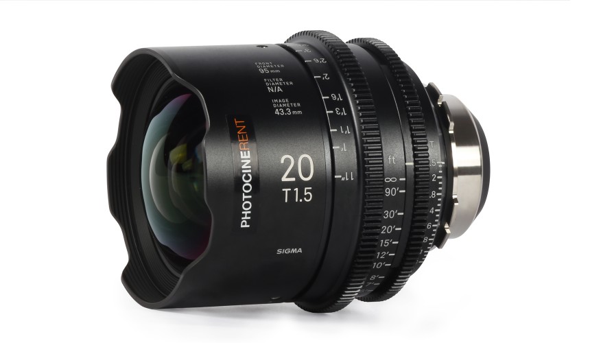 Sigma Cine Prime 20mm T1.5 (FF)