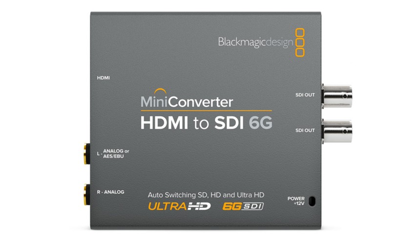 Blackmagic Mini Converter HDMI vers SDI 6G
