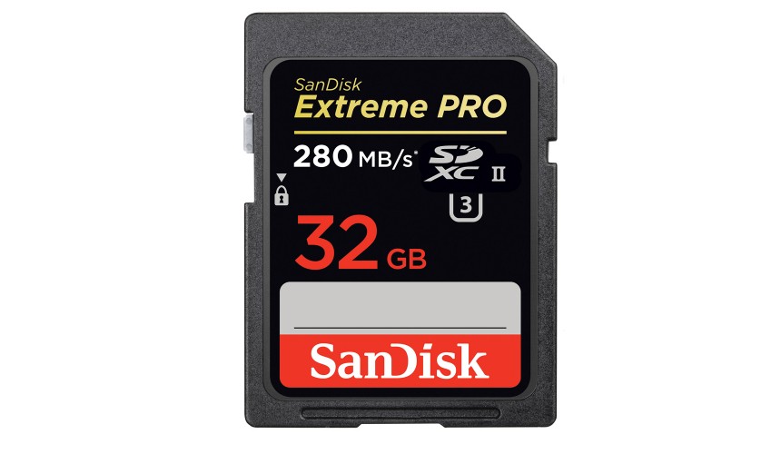 SanDisk SDXC 32GB Extreme Pro 280MB/s