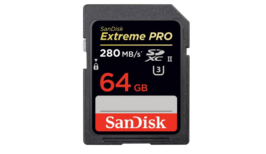 SanDisk SDXC 64GB Extreme Pro 280MB/s