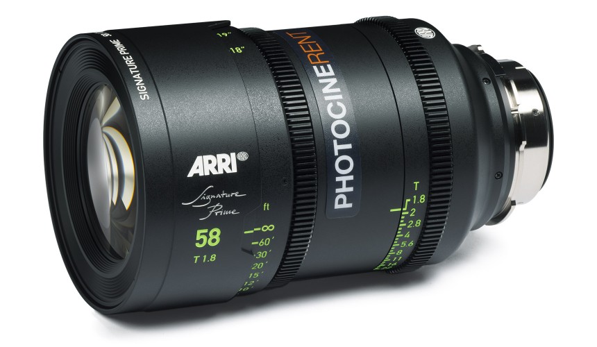 ARRI Signature Prime 58mm T1.8