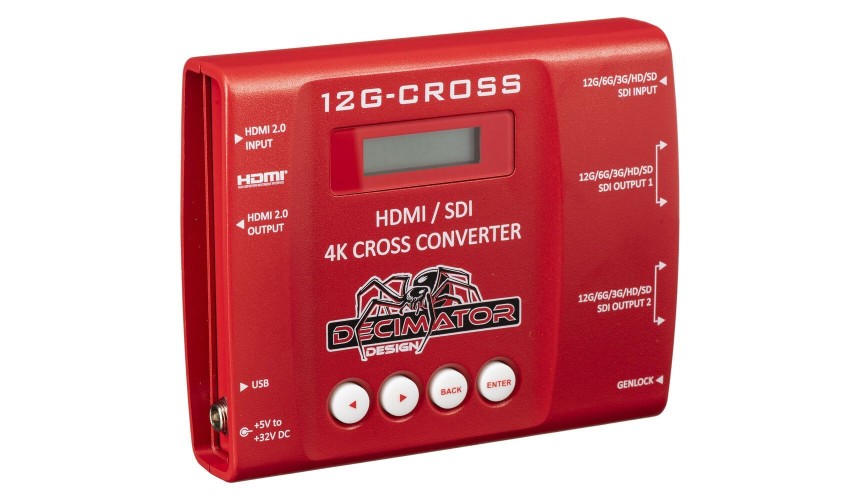 Decimator 12G CROSS HDMI/SDI Bi-directional converter