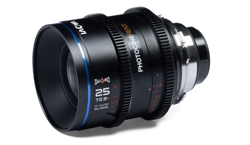 Laowa Sword 25mm T2.9 (1x Macro)