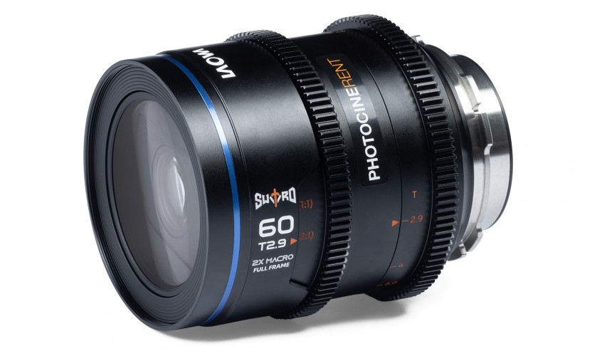 Laowa Sword 60mm T2.9 (2x Macro)