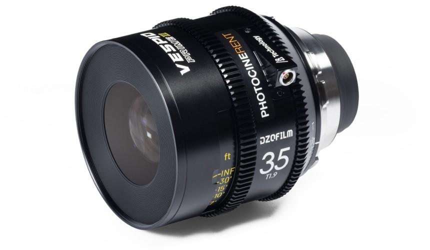 DZO Vespid Prime II 35mm T1.9 (FF, PL)